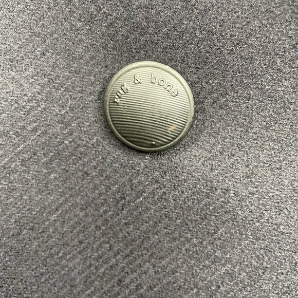 Rag & Bone Women’s Salute Nella Peacoat Jacket Black Size 2 NWT - Picture 9 of 9